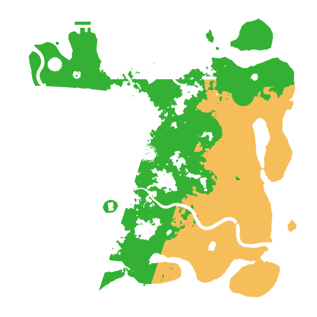 Biome Rust Map: Procedural Map, Size: 4000, Seed: 567567534