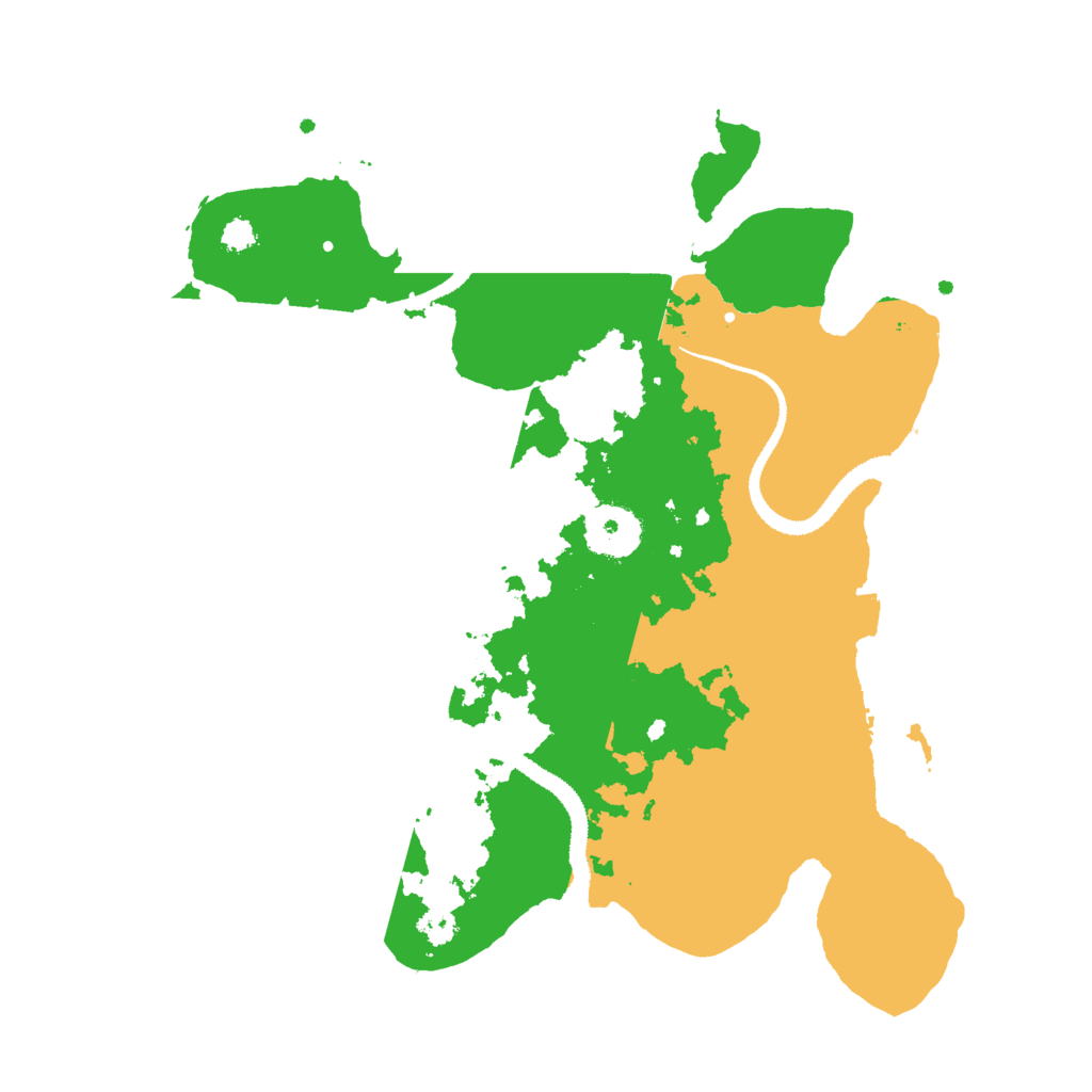 Biome Rust Map: Procedural Map, Size: 3000, Seed: 789137