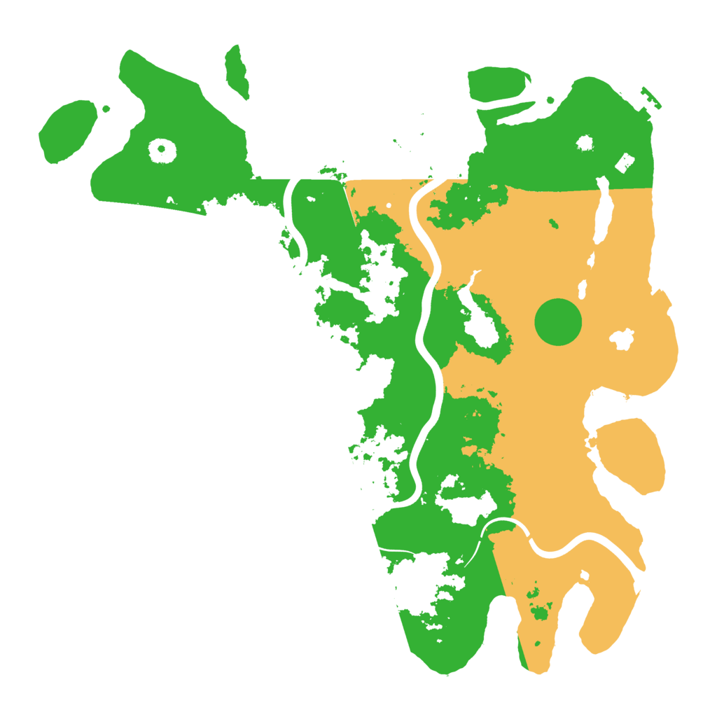 Biome Rust Map: Procedural Map, Size: 4000, Seed: 211160261