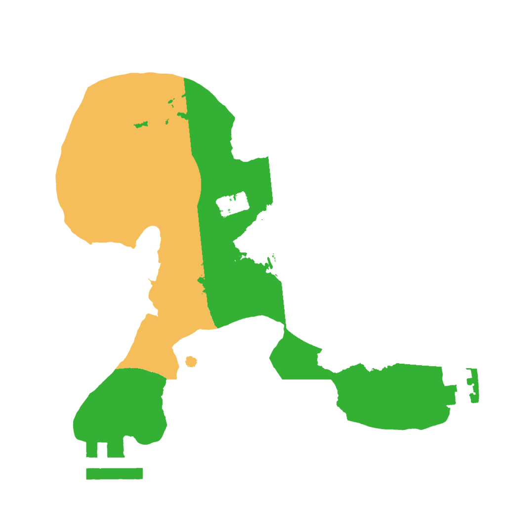 Biome Rust Map: Procedural Map, Size: 1800, Seed: 1067990916