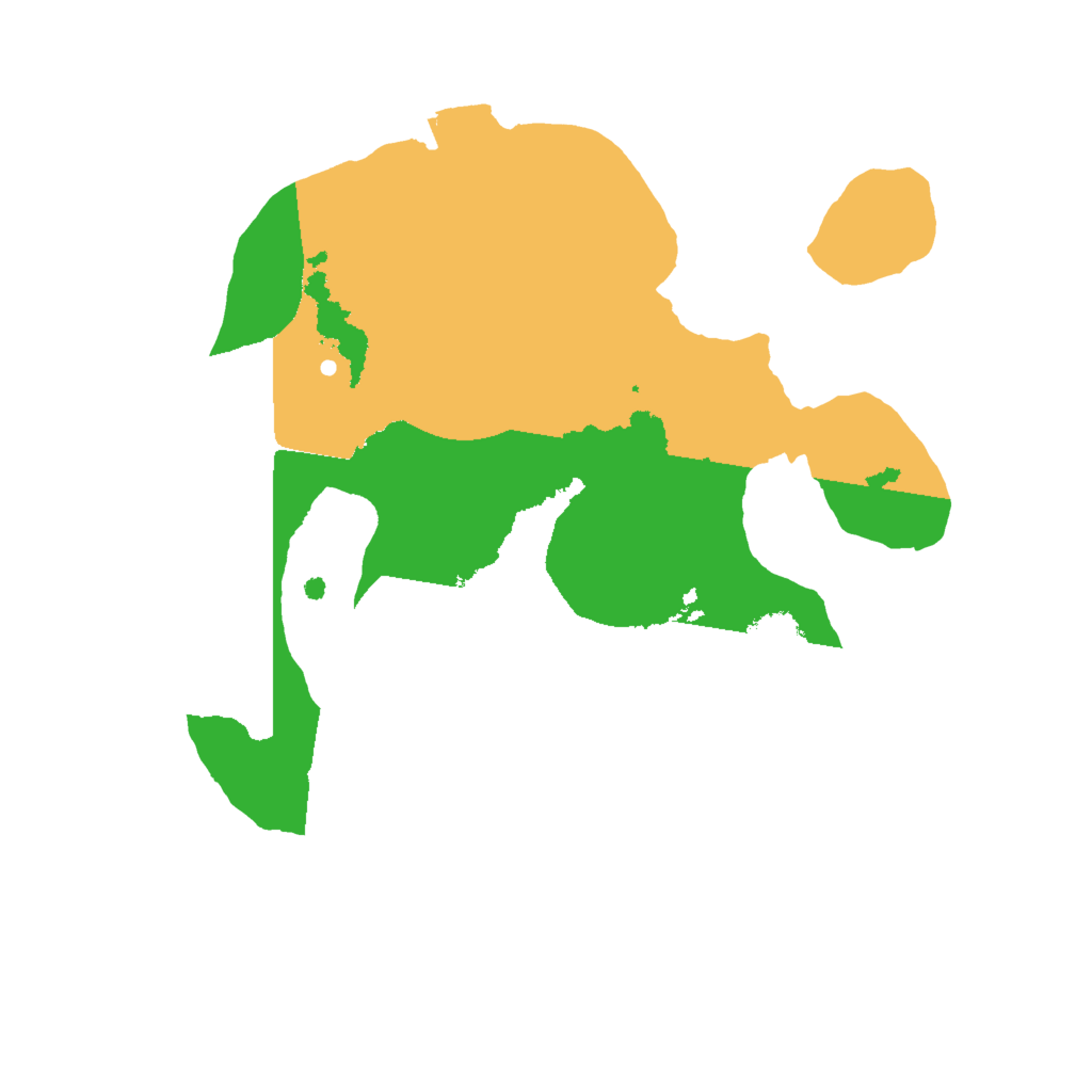 Biome Rust Map: Procedural Map, Size: 2000, Seed: 39836170