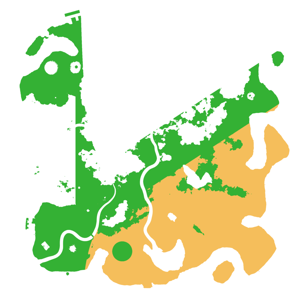 Biome Rust Map: Procedural Map, Size: 4000, Seed: 1179401622