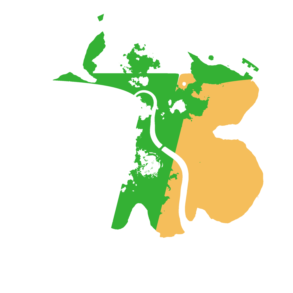 Biome Rust Map: Procedural Map, Size: 2300, Seed: 1781703314