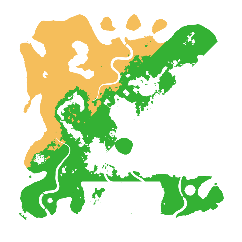 Biome Rust Map: Procedural Map, Size: 4000, Seed: 1679458128