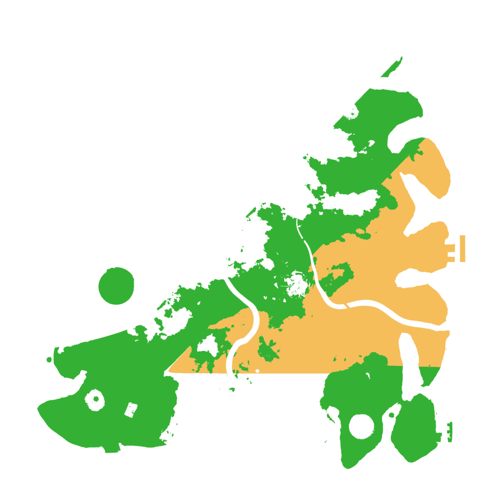 Biome Rust Map: Procedural Map, Size: 3750, Seed: 1994043111
