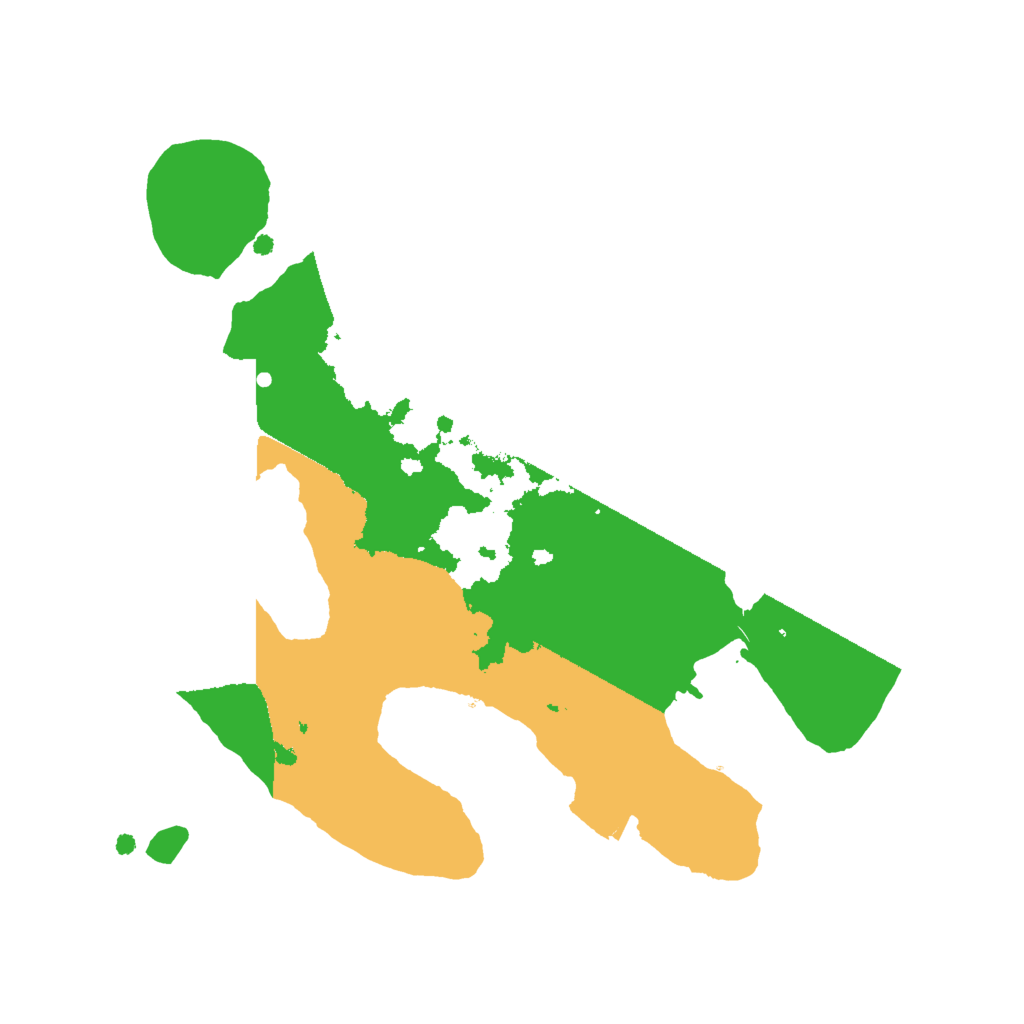 Biome Rust Map: Procedural Map, Size: 2000, Seed: 336060413