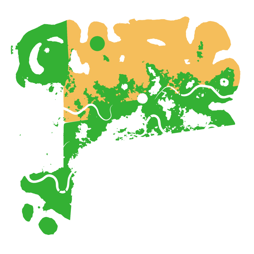 Biome Rust Map: Procedural Map, Size: 4500, Seed: 816620295