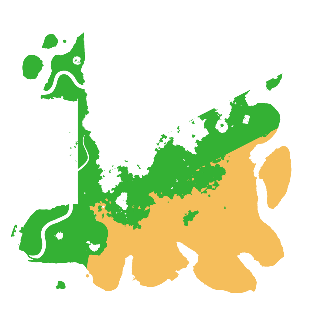 Biome Rust Map: Procedural Map, Size: 3750, Seed: 608514812