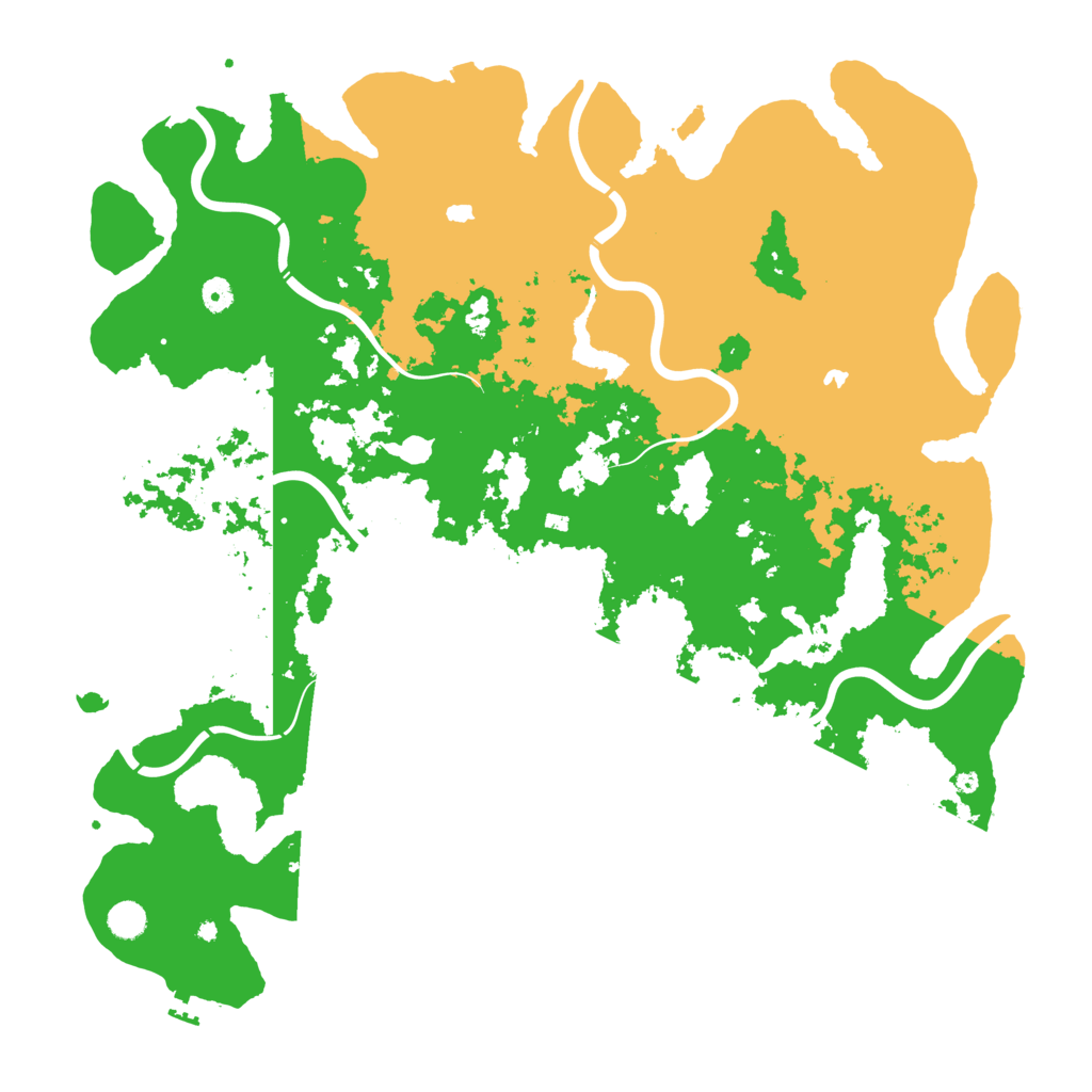 Biome Rust Map: Procedural Map, Size: 5000, Seed: 1577899