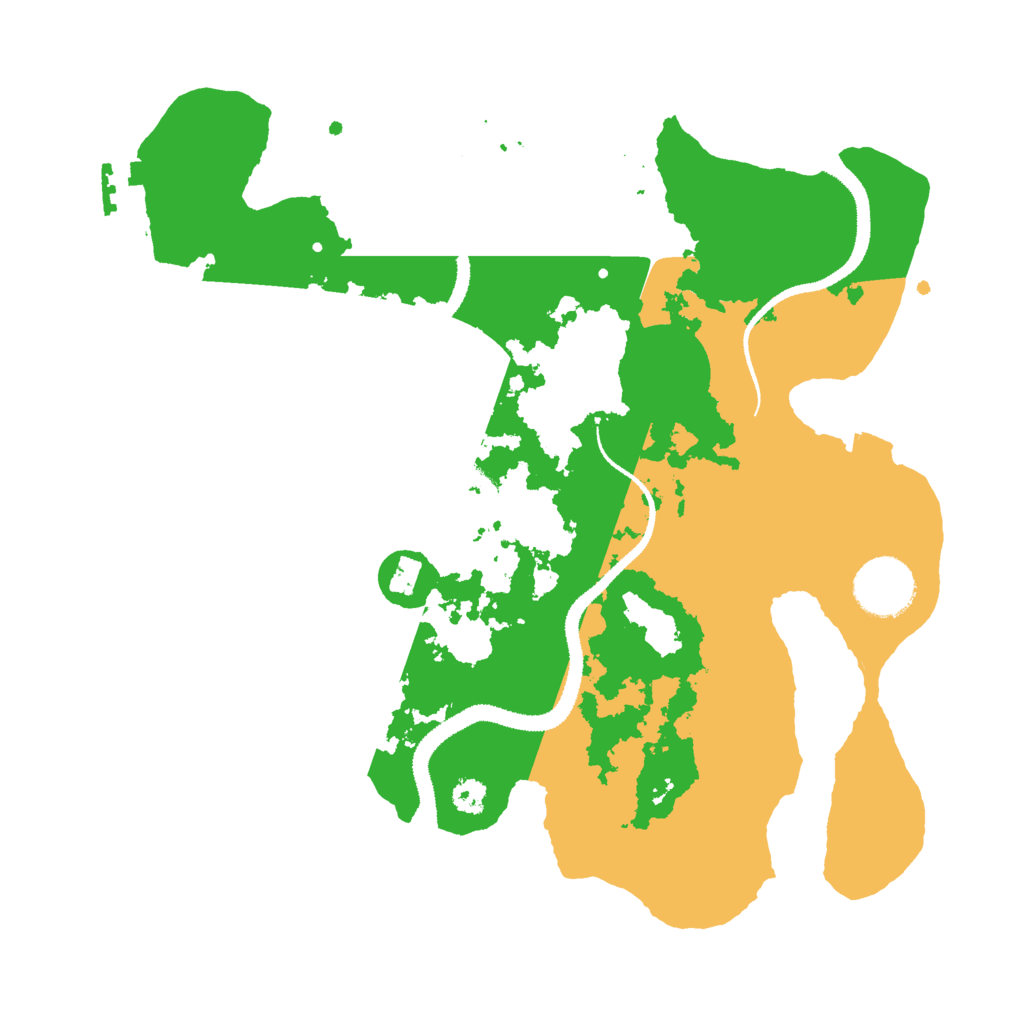 Biome Rust Map: Procedural Map, Size: 3000, Seed: 1777816897