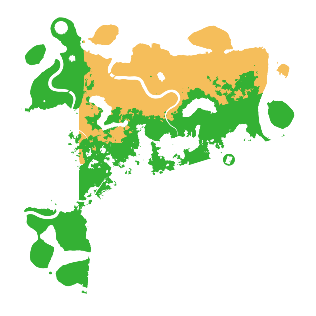 Biome Rust Map: Procedural Map, Size: 4250, Seed: 908881385