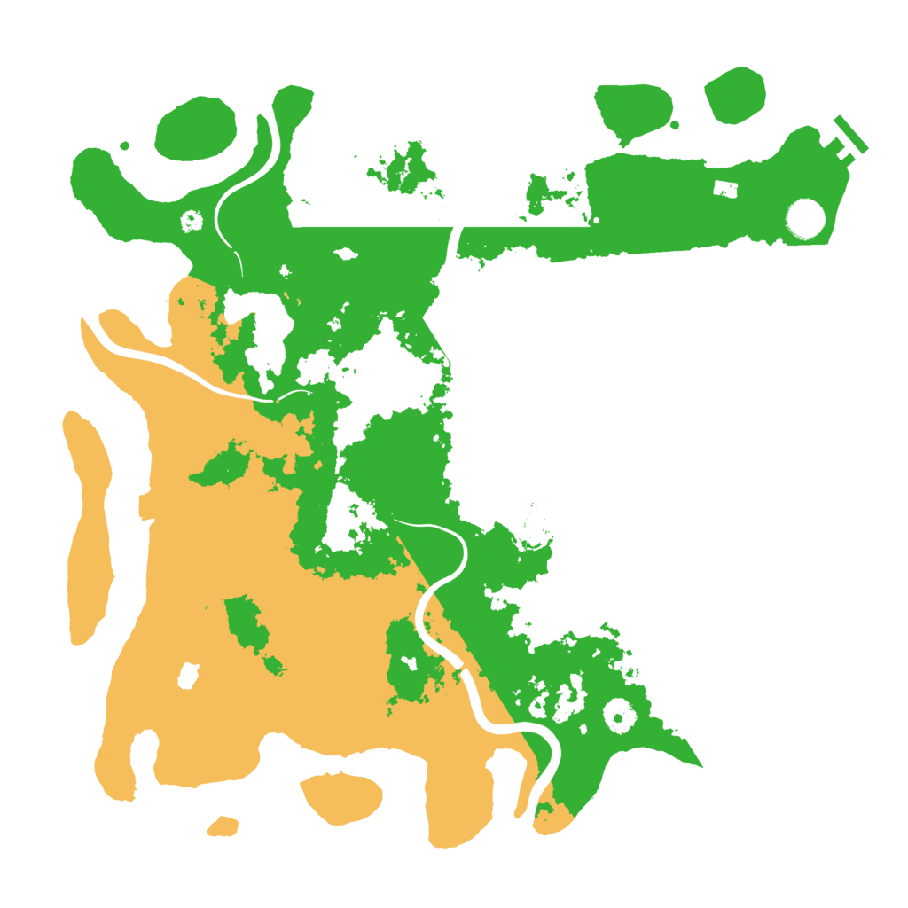 Biome Rust Map: Procedural Map, Size: 4100, Seed: 800000