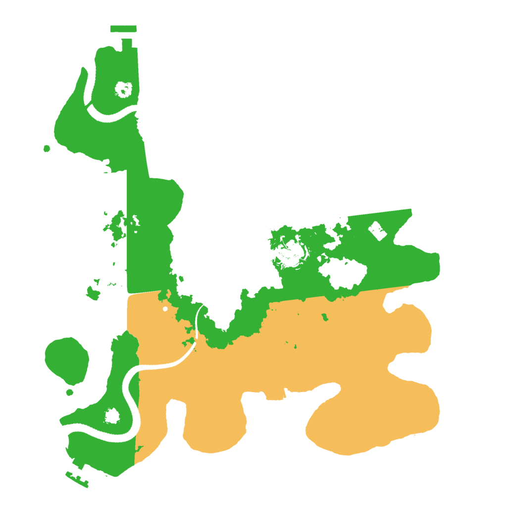 Biome Rust Map: Procedural Map, Size: 3000, Seed: 1853440220
