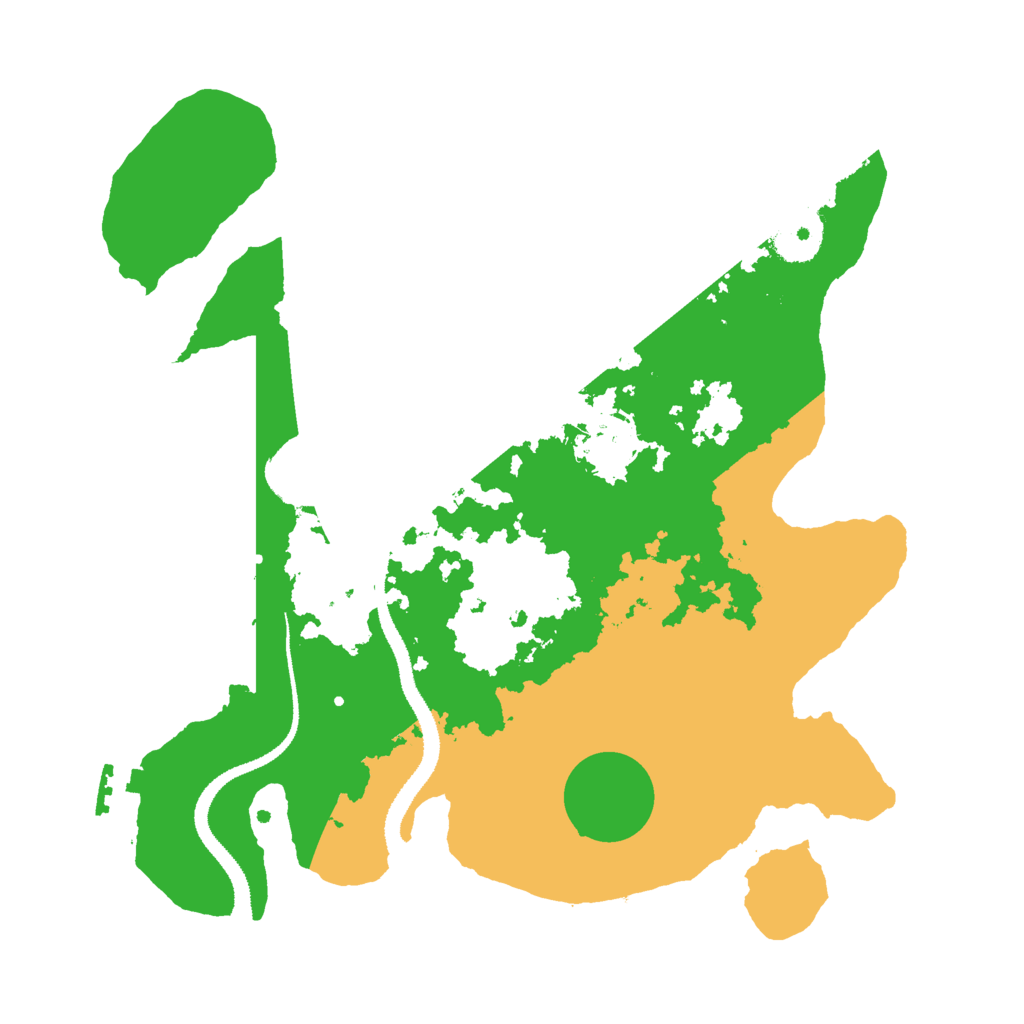 Biome Rust Map: Procedural Map, Size: 3000, Seed: 10030985