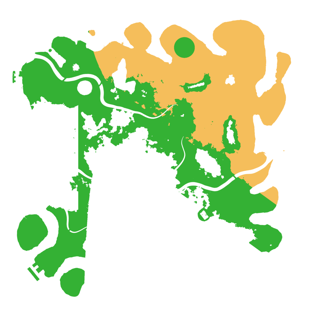 Biome Rust Map: Procedural Map, Size: 4000, Seed: 723282224