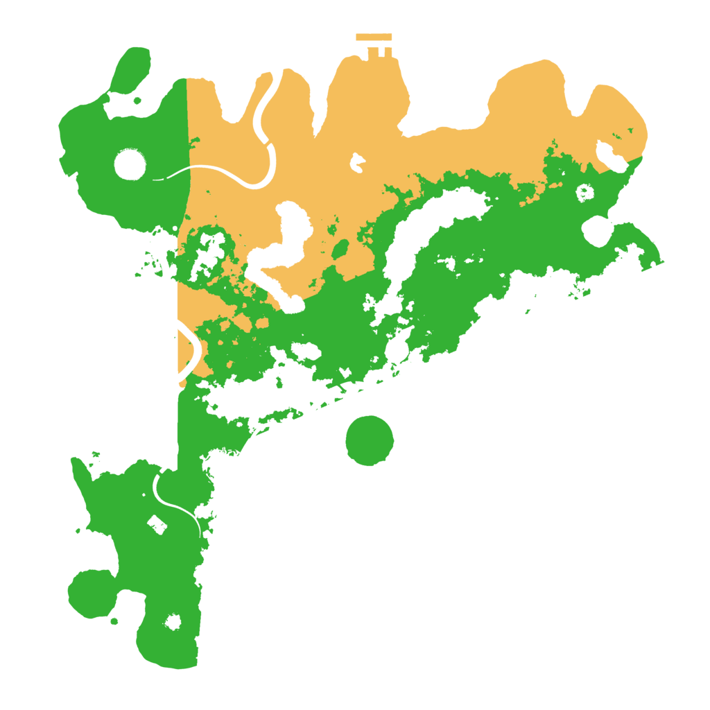 Biome Rust Map: Procedural Map, Size: 4000, Seed: 863303555