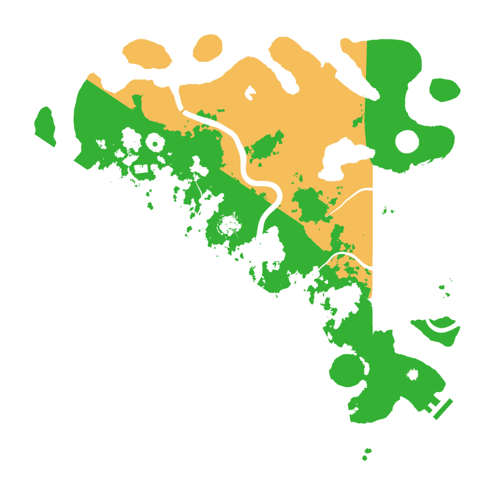 Biome Rust Map: Procedural Map, Size: 4000, Seed: 90337