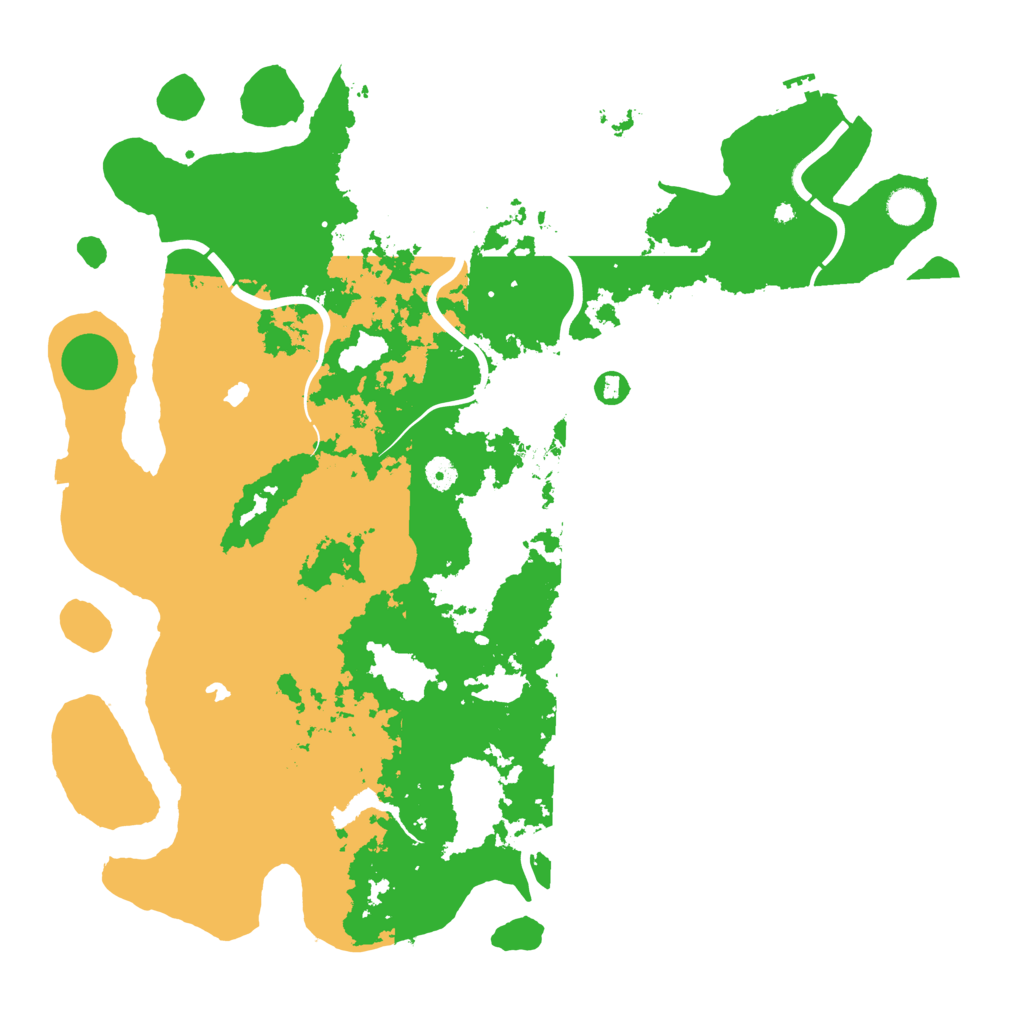 Biome Rust Map: Procedural Map, Size: 4800, Seed: 578391840