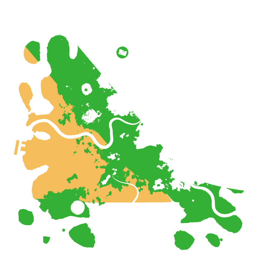 Biome Rust Map: Procedural Map, Size: 3700, Seed: 1471804130