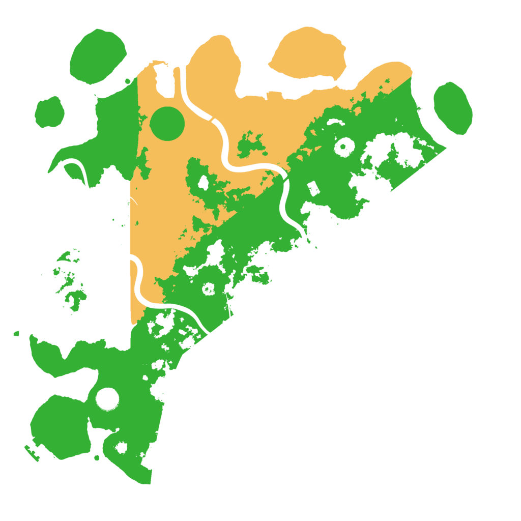 Biome Rust Map: Procedural Map, Size: 3999, Seed: 768747200