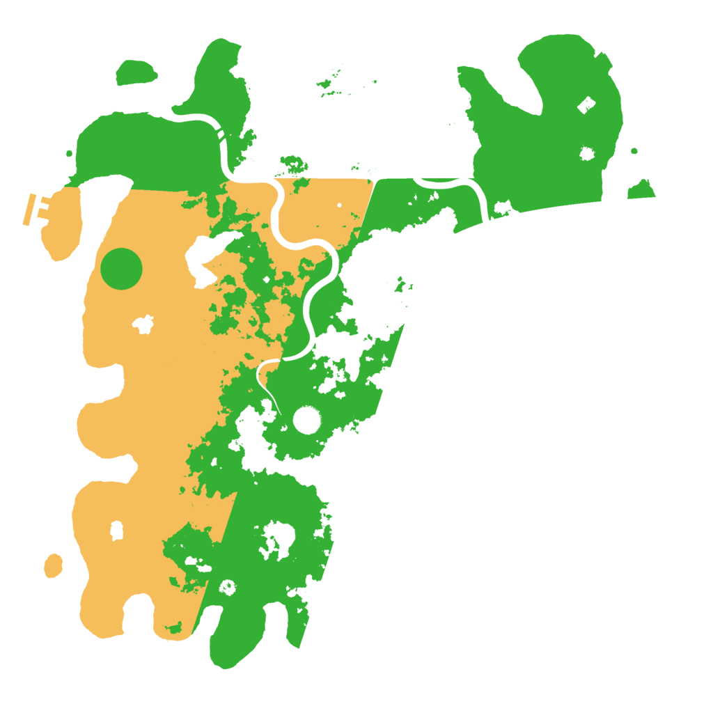 Biome Rust Map: Procedural Map, Size: 4500, Seed: 1567525652