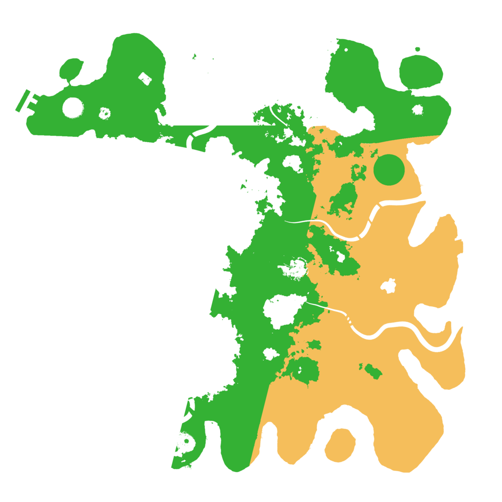 Biome Rust Map: Procedural Map, Size: 4250, Seed: 24138