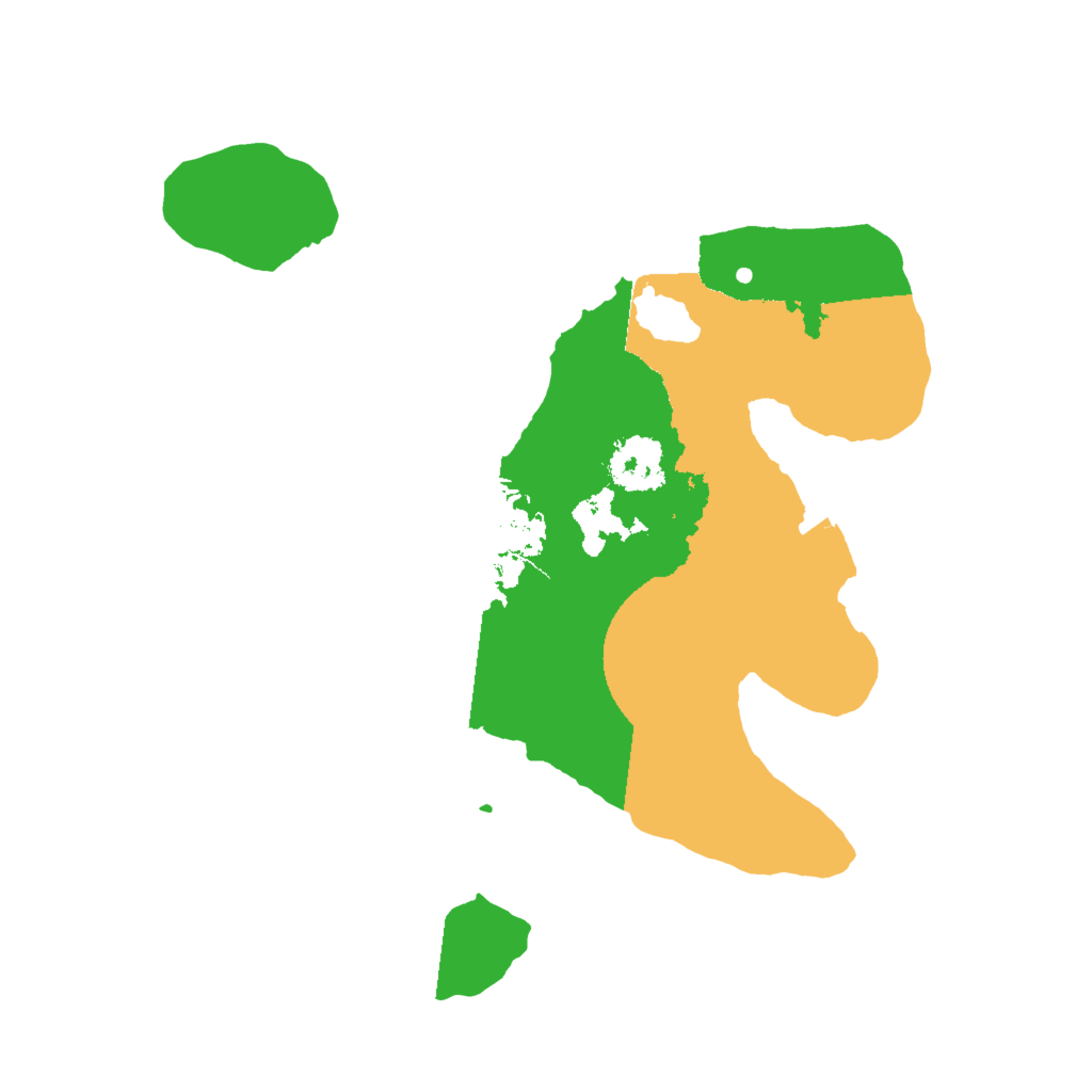 Biome Rust Map: Procedural Map, Size: 2000, Seed: 2094564499