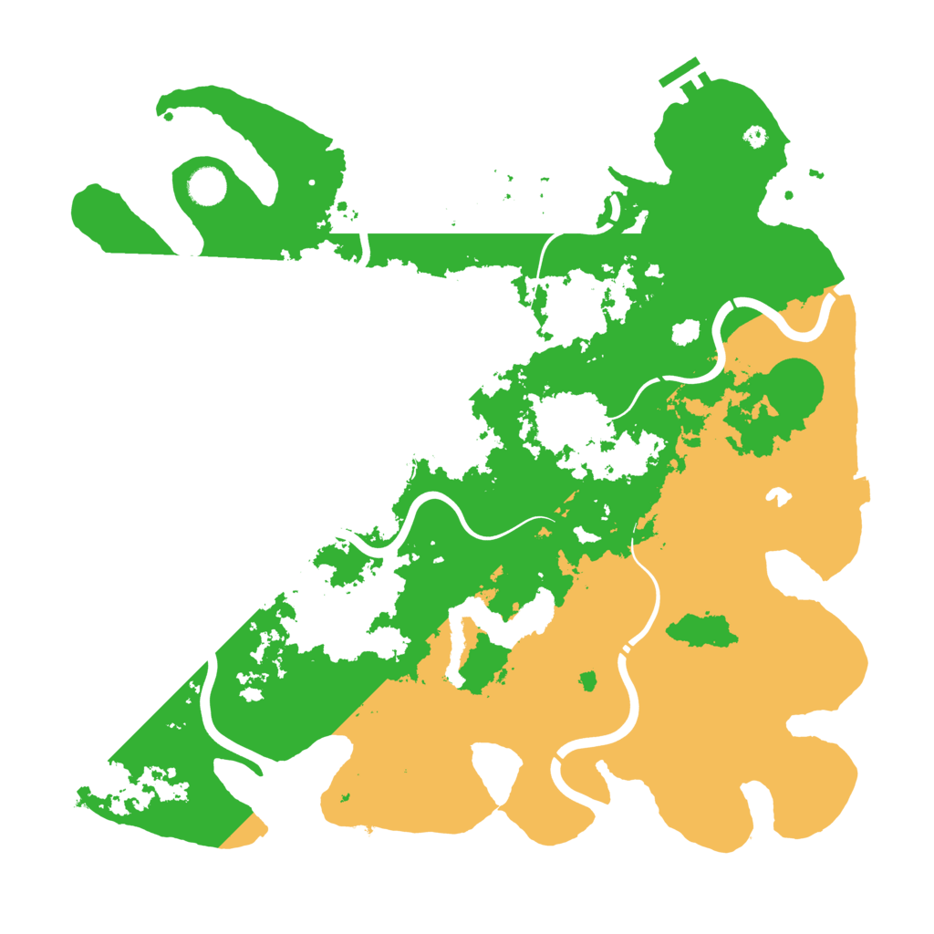Biome Rust Map: Procedural Map, Size: 4250, Seed: 1094499025