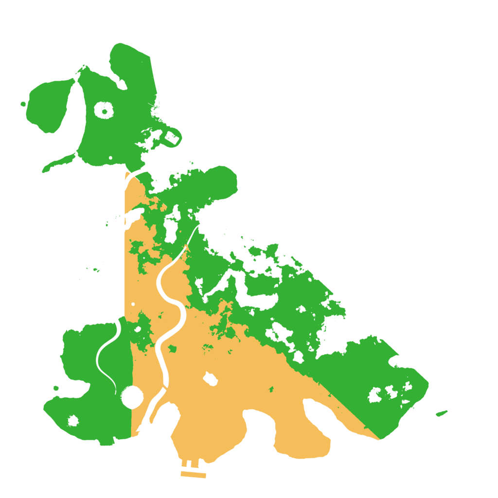 Biome Rust Map: Procedural Map, Size: 4000, Seed: 253699342