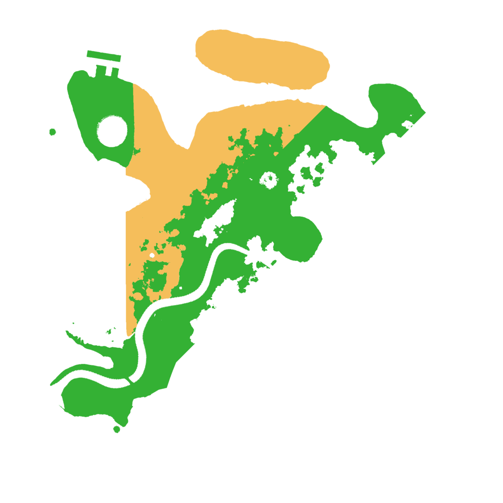 Biome Rust Map: Procedural Map, Size: 3000, Seed: 1601094683