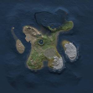Thumbnail Rust Map: Procedural Map, Size: 2000, Seed: 432006571, 4 Monuments