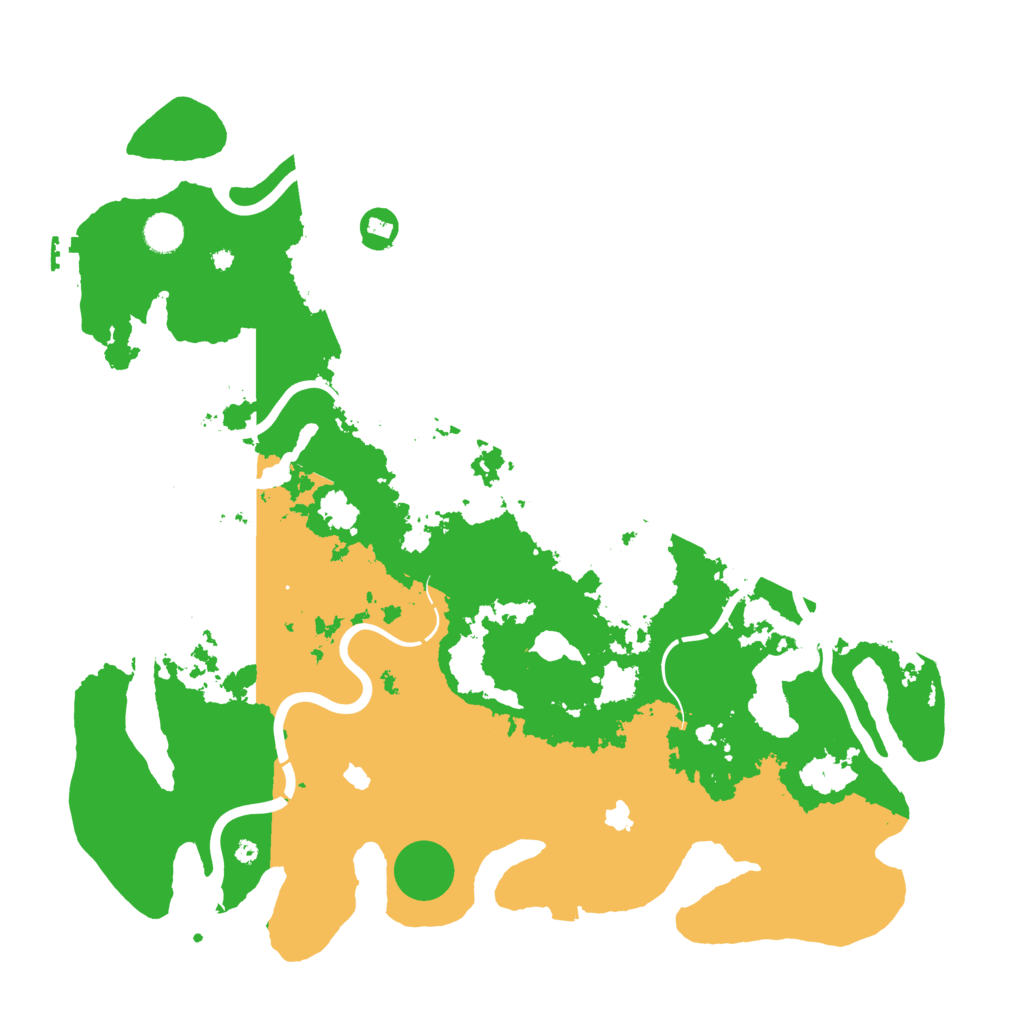 Biome Rust Map: Procedural Map, Size: 4500, Seed: 1744559168