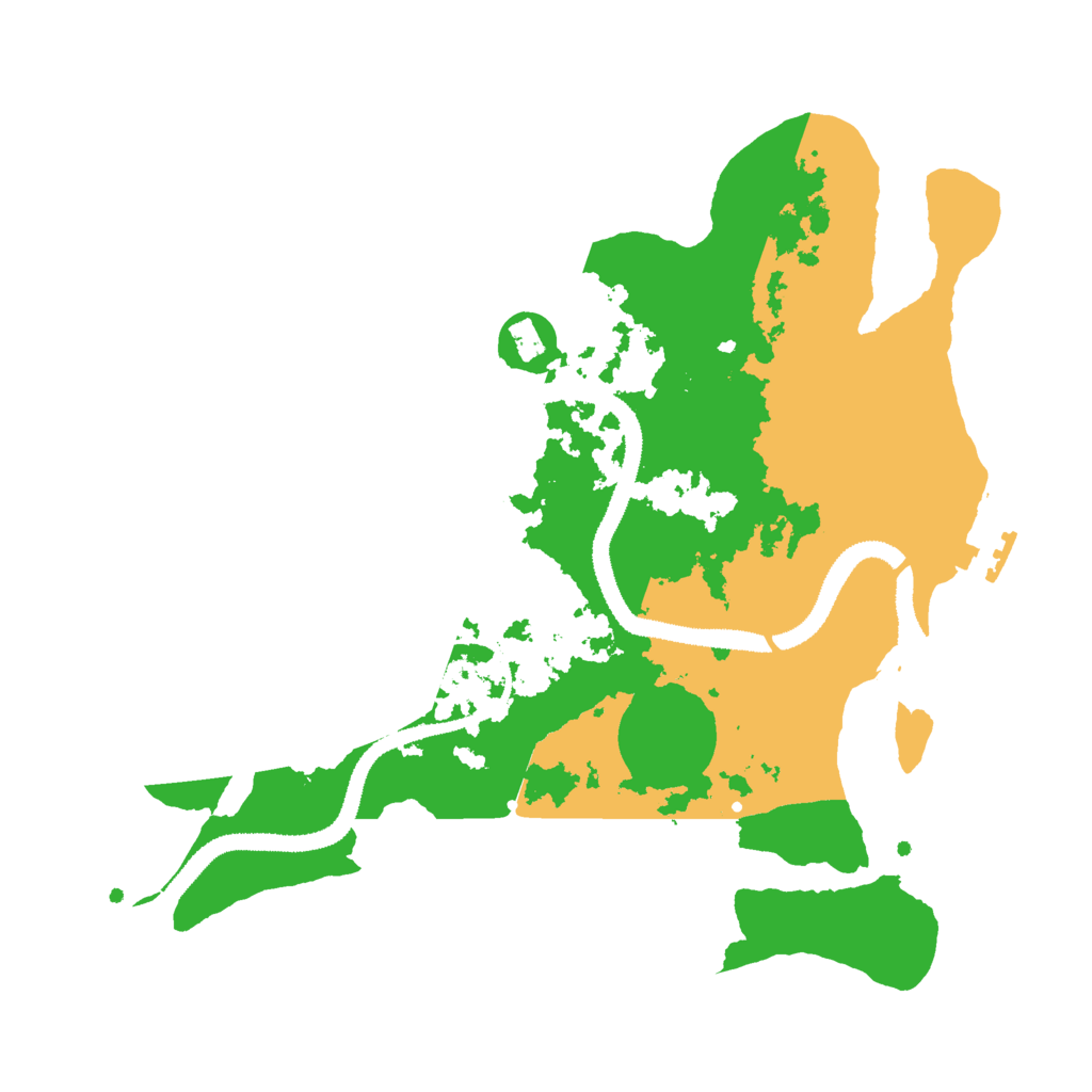 Biome Rust Map: Procedural Map, Size: 3000, Seed: 1501