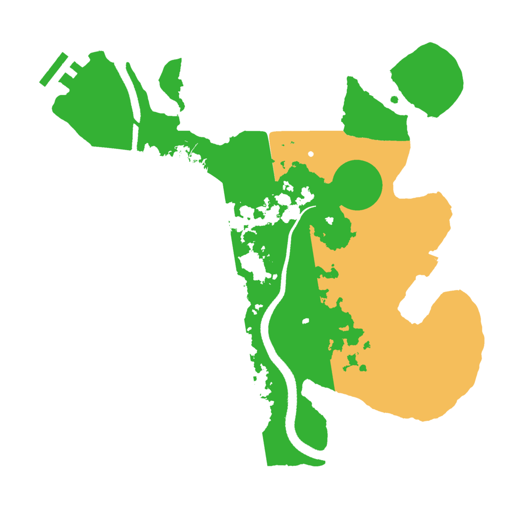 Biome Rust Map: Procedural Map, Size: 2750, Seed: 74464663