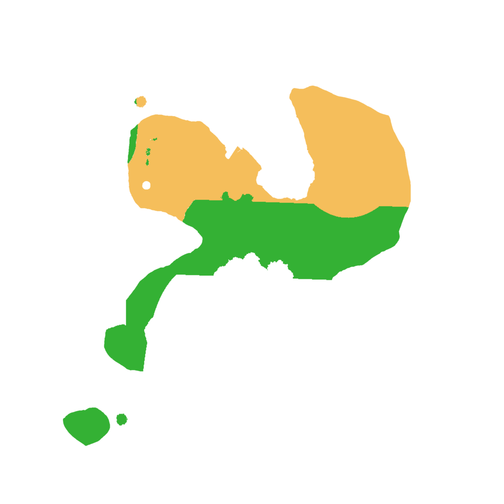 Biome Rust Map: Procedural Map, Size: 1800, Seed: 27653