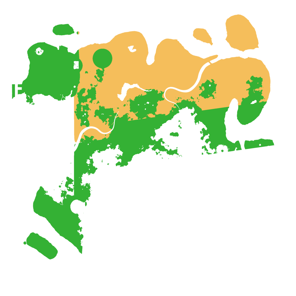 Biome Rust Map: Procedural Map, Size: 4000, Seed: 1387024534