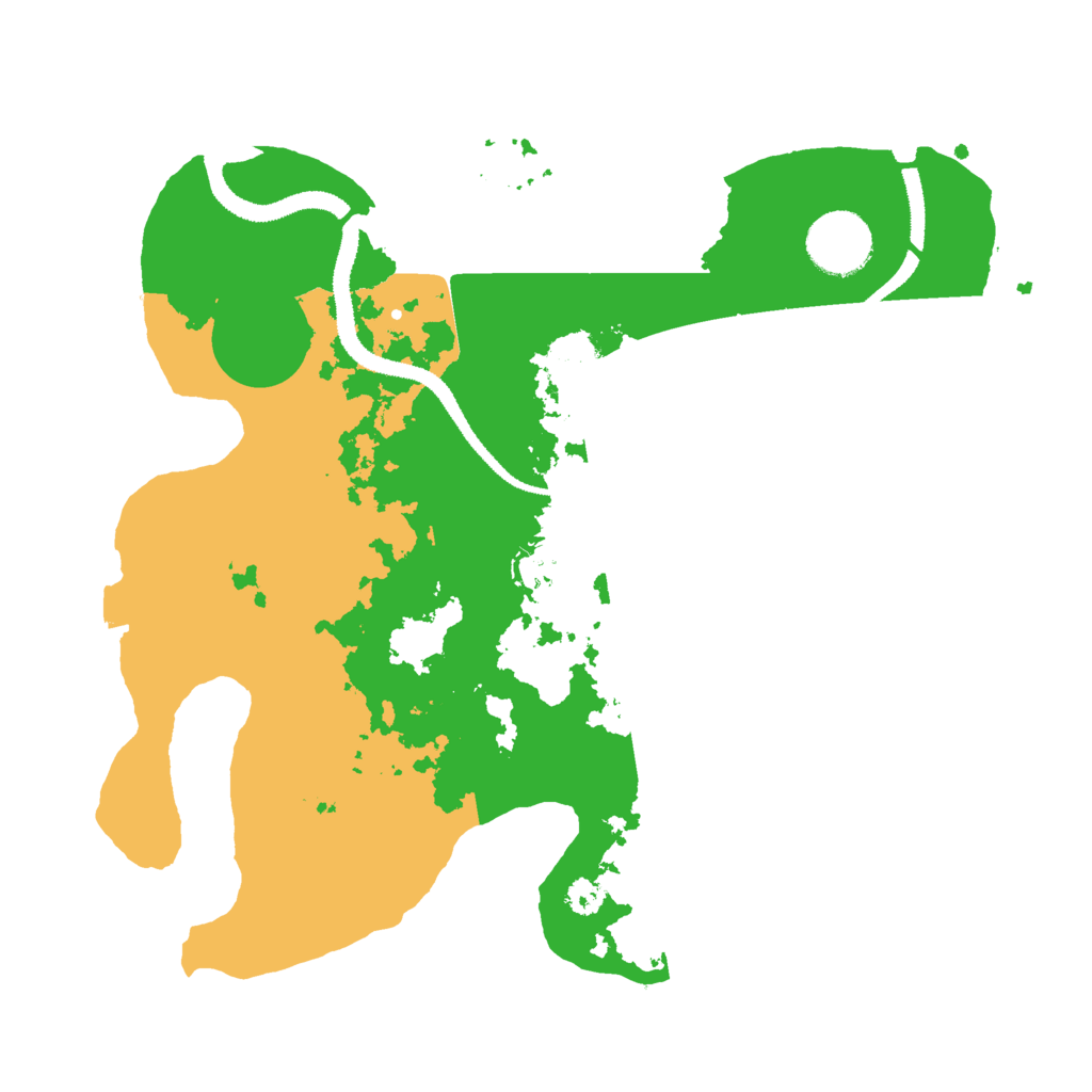 Biome Rust Map: Procedural Map, Size: 3000, Seed: 179779683