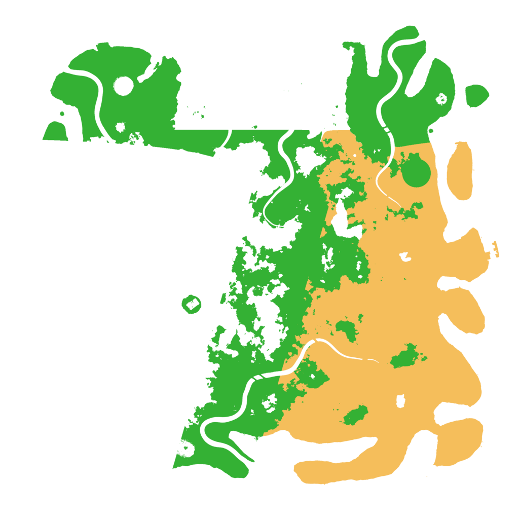 Biome Rust Map: Procedural Map, Size: 4800, Seed: 2010815322