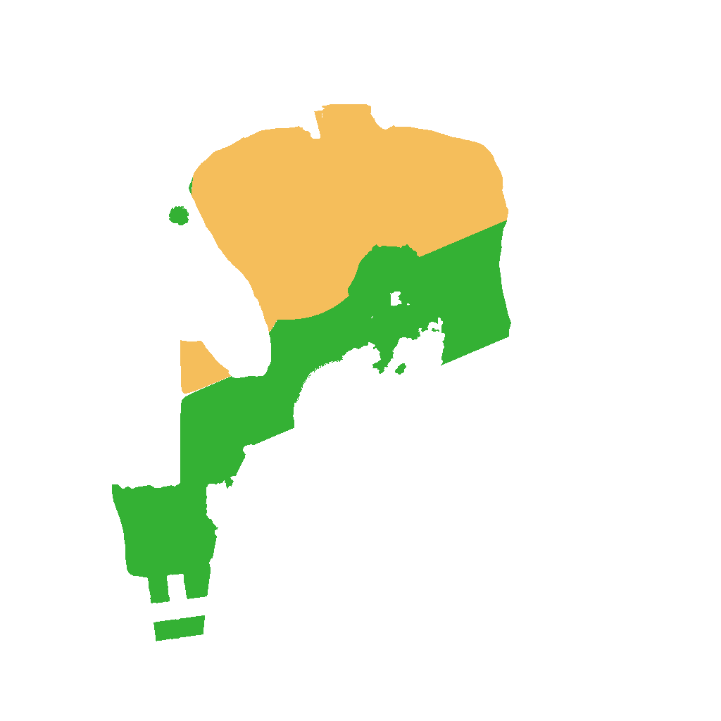 Biome Rust Map: Procedural Map, Size: 1500, Seed: 64340457