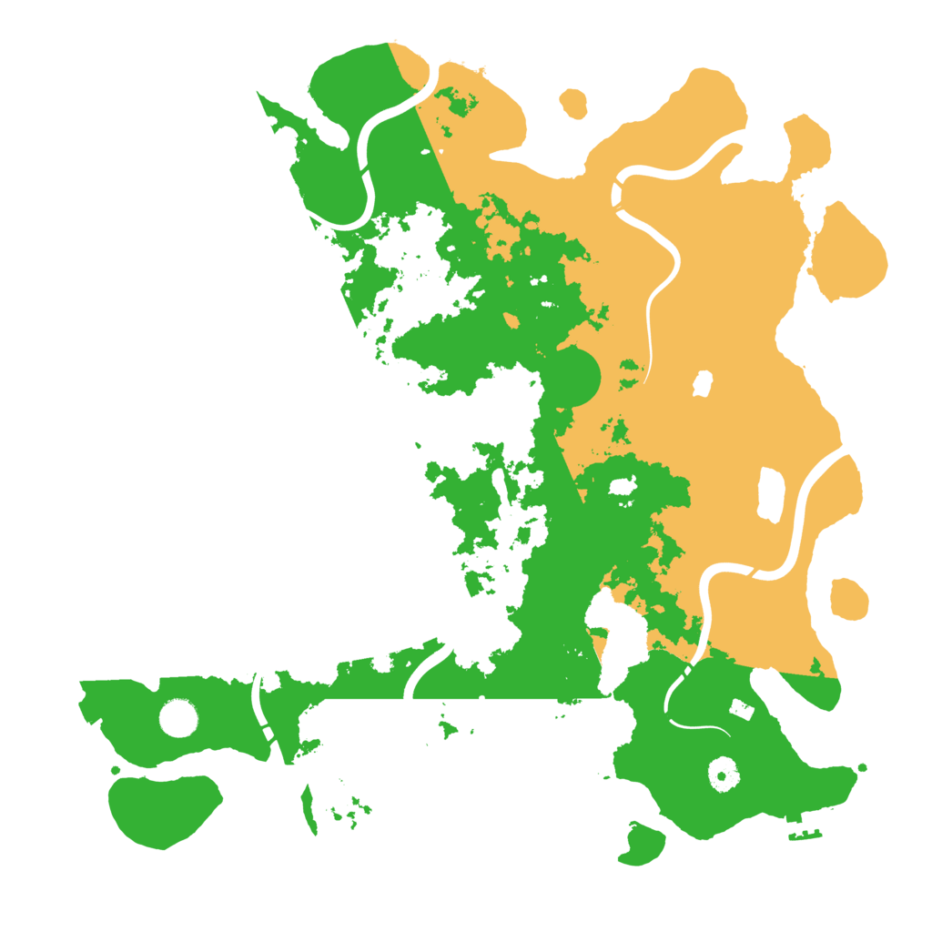 Biome Rust Map: Procedural Map, Size: 4250, Seed: 1200826471