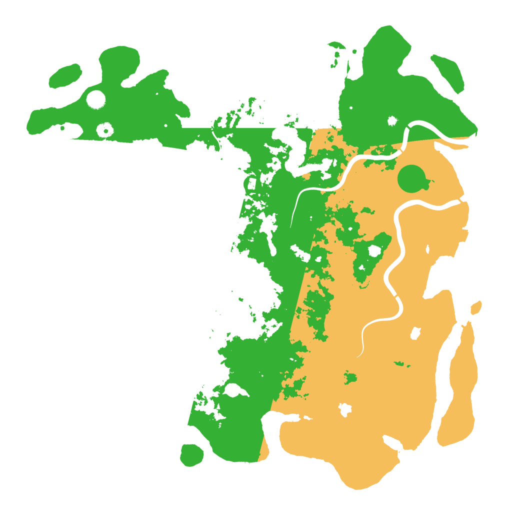 Biome Rust Map: Procedural Map, Size: 4800, Seed: 1198262374