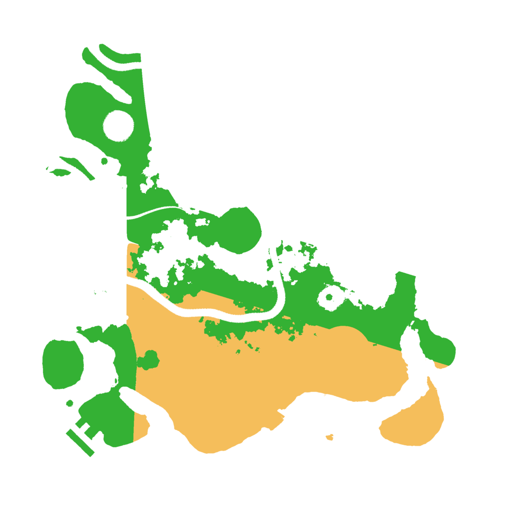 Biome Rust Map: Procedural Map, Size: 3000, Seed: 793502