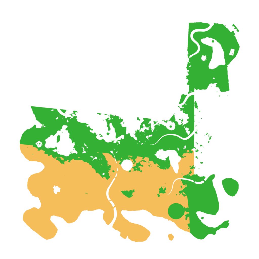 Biome Rust Map: Procedural Map, Size: 4250, Seed: 623895261