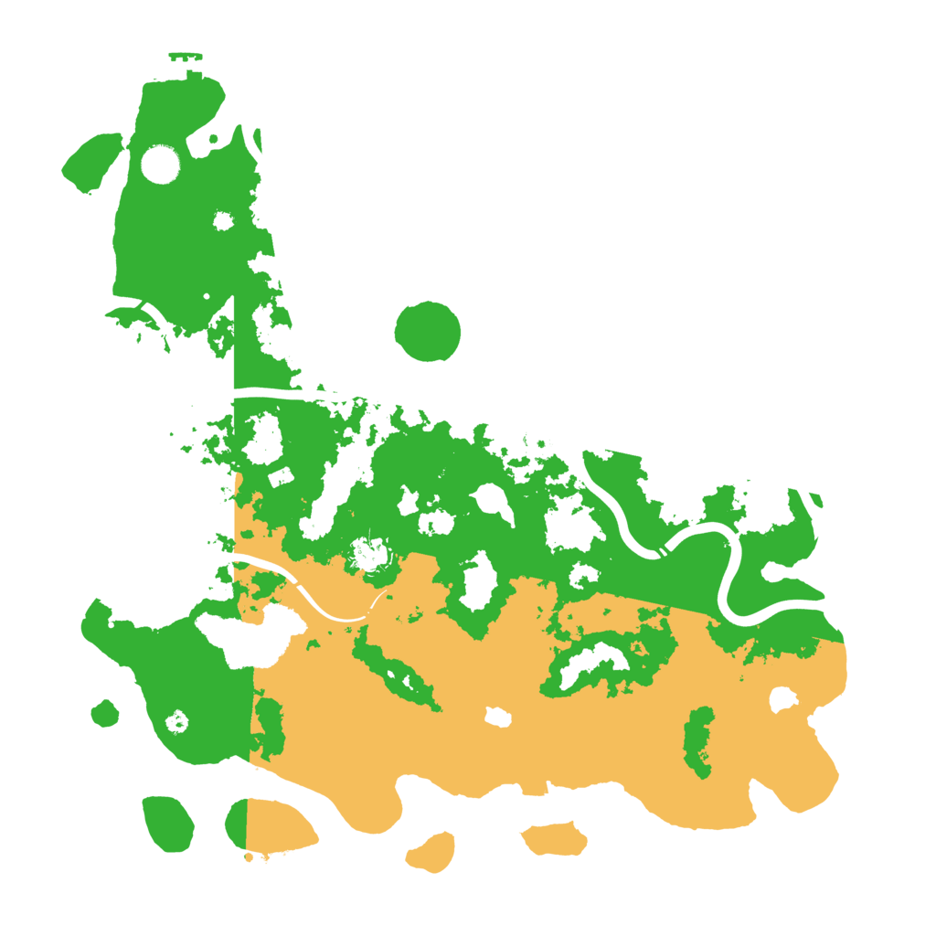 Biome Rust Map: Procedural Map, Size: 4250, Seed: 1307910701