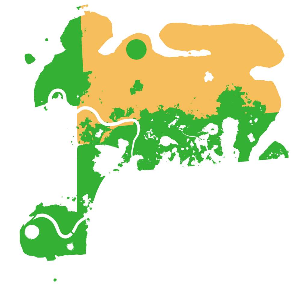 Biome Rust Map: Procedural Map, Size: 4000, Seed: 31813