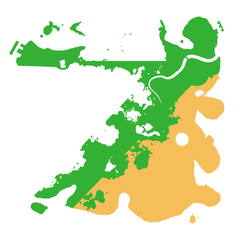 Biome Rust Map: Procedural Map, Size: 3300, Seed: 1925891000
