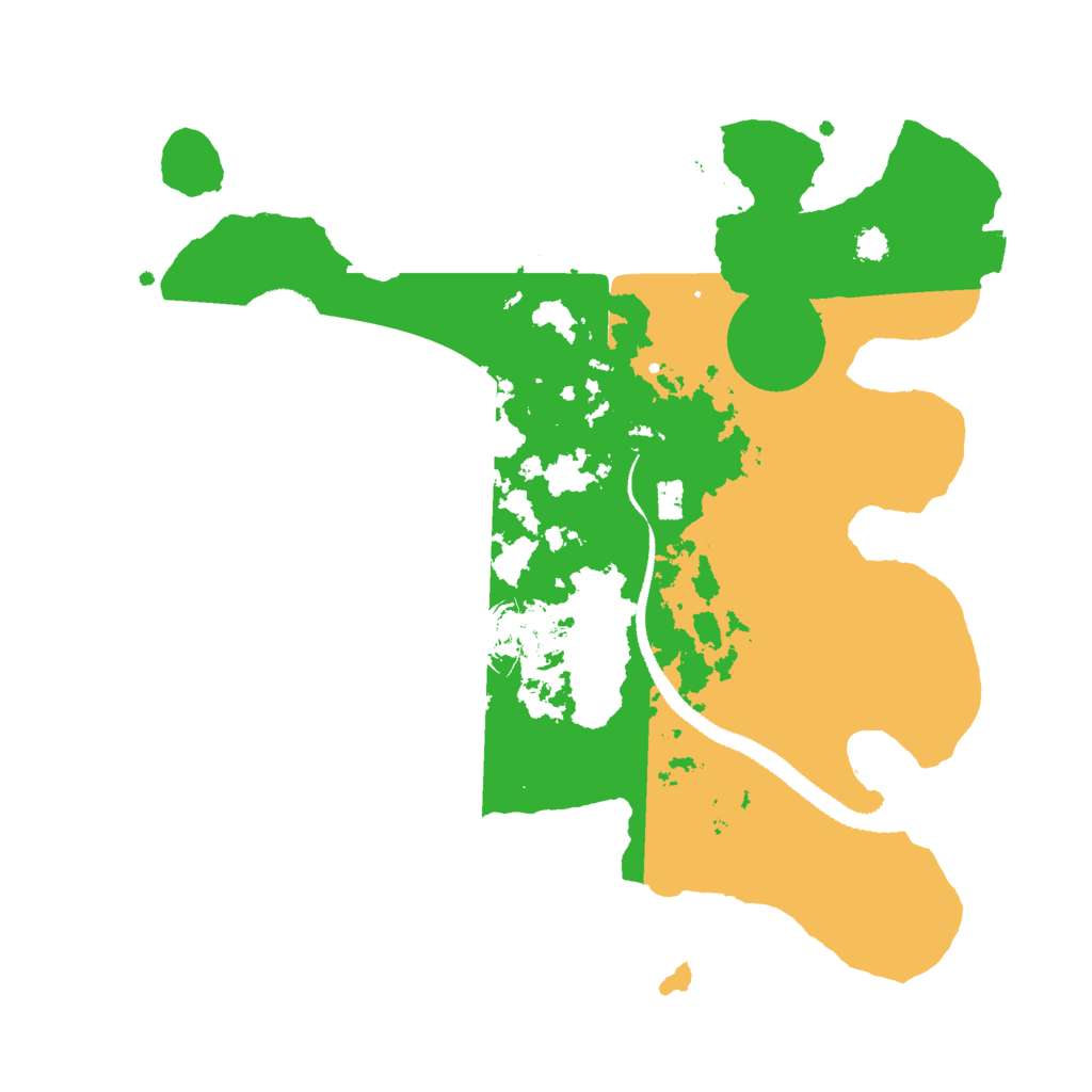Biome Rust Map: Procedural Map, Size: 3000, Seed: 1610881002