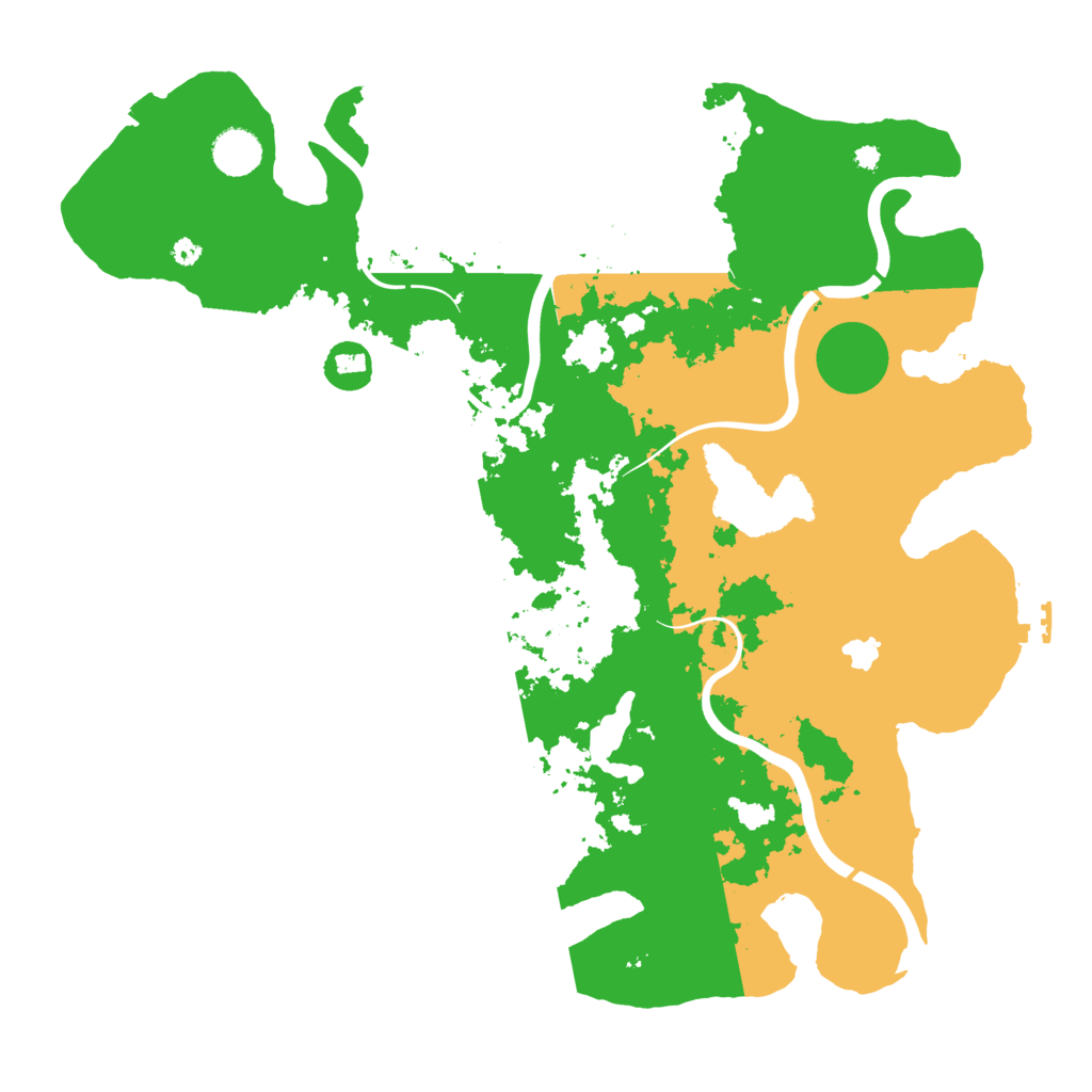Biome Rust Map: Procedural Map, Size: 4000, Seed: 538806421