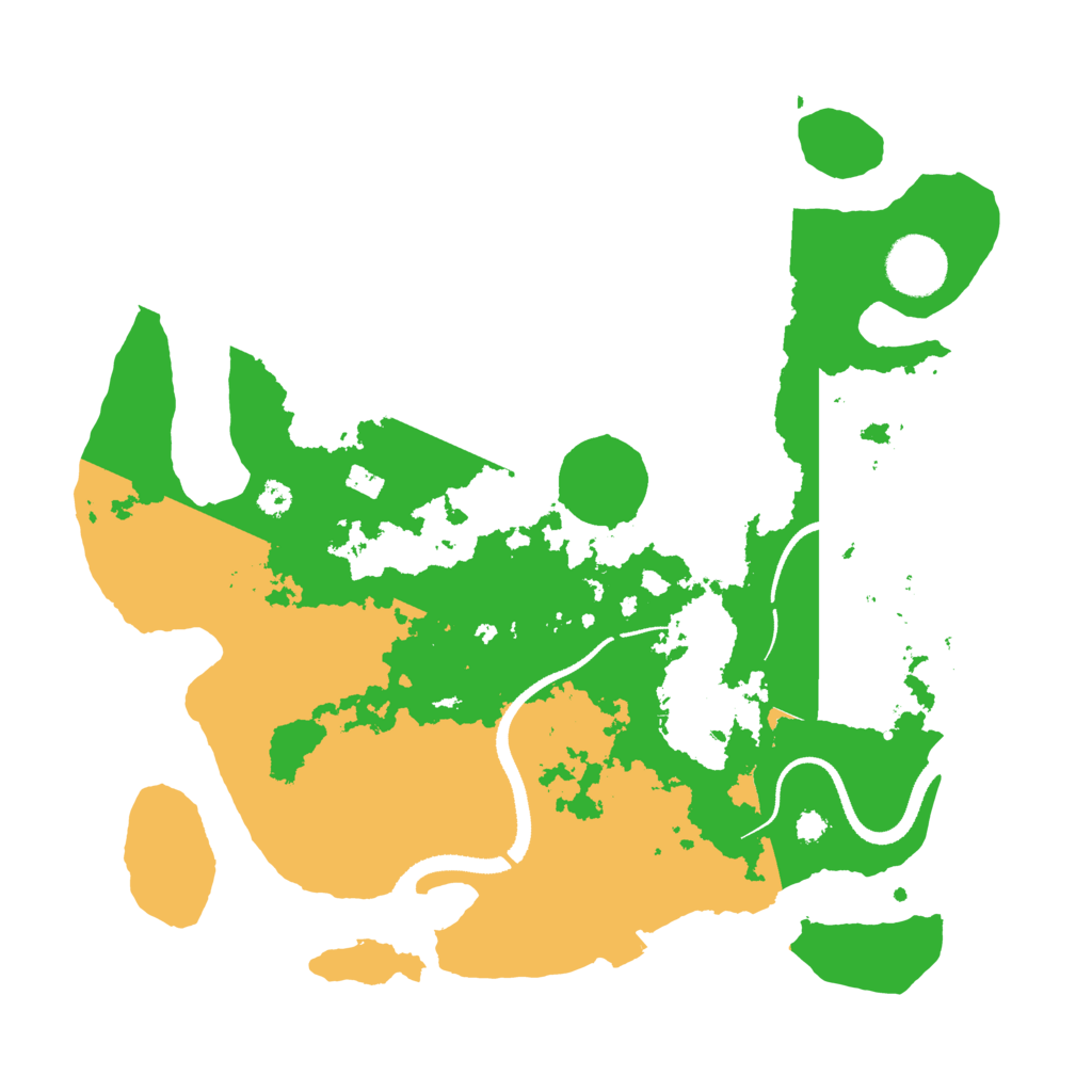 Biome Rust Map: Procedural Map, Size: 3250, Seed: 1789339327