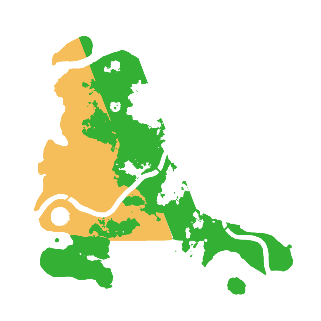 Biome Rust Map: Procedural Map, Size: 3000, Seed: 1333884292